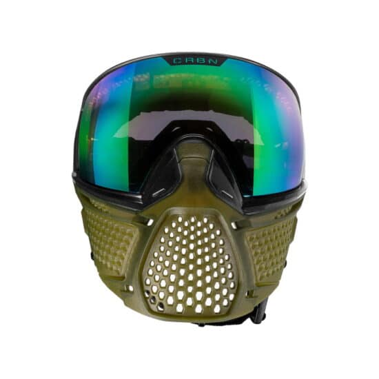Carbon_ZERO_PRO_Paintball_Thermal_Maske_Moss_front