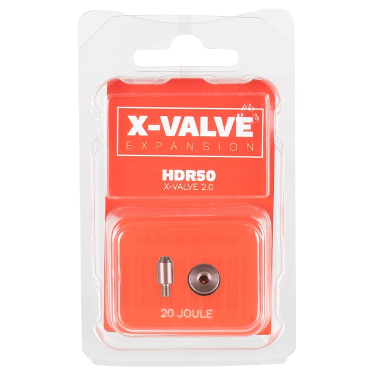 botón batería Palpitar Válvula de ajuste X-Valve 2.0 / kit de exportación para revólver Umarex  HDR50 (> 20 julios)