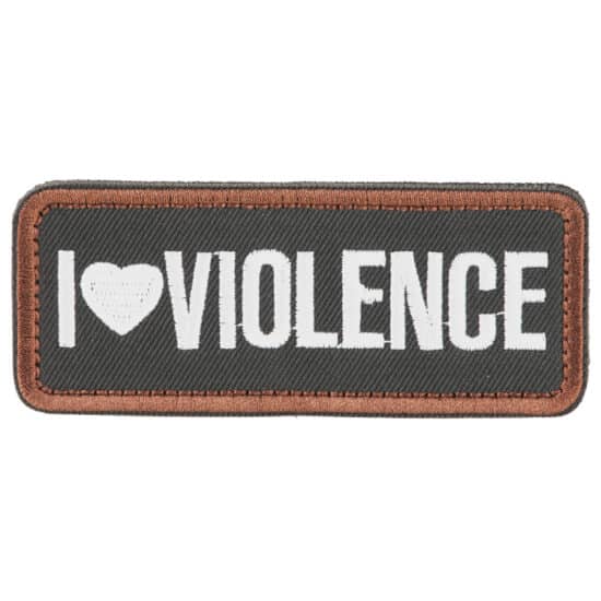 Paintball_Airsoft_PVC_Klettpatch_Violence